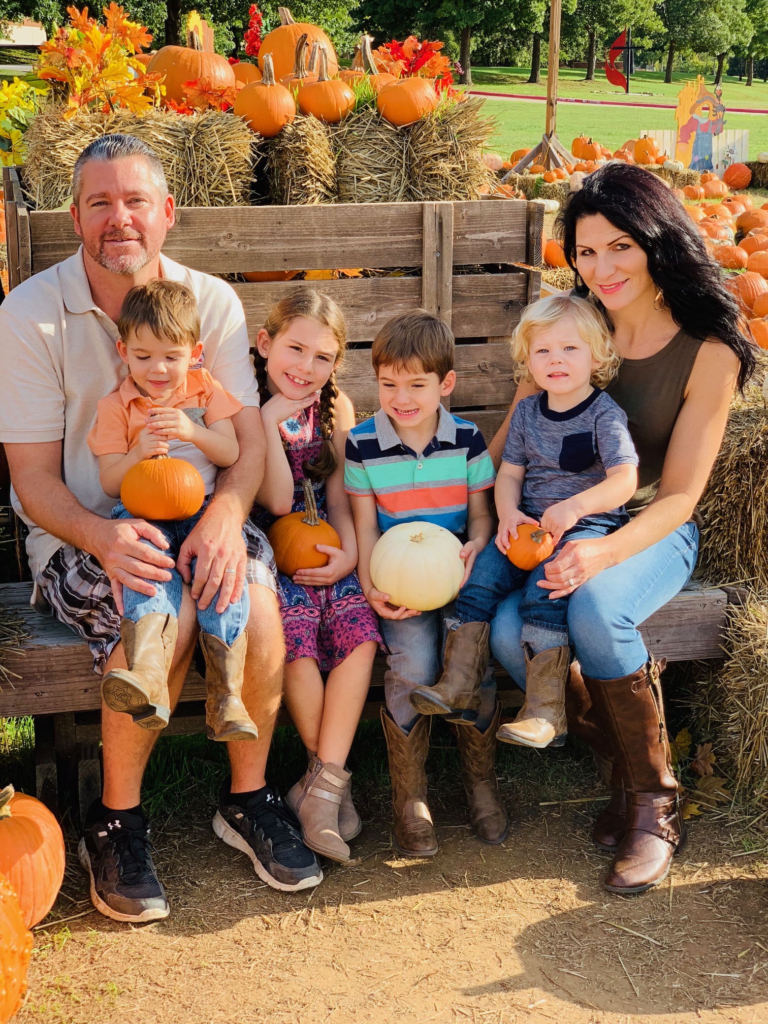 Besides an incredible husband, I have been blessed with four wonderful children: a daughter, son, and two twin boys!